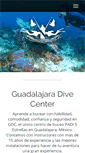 Mobile Screenshot of guadalajaradivecenter.com